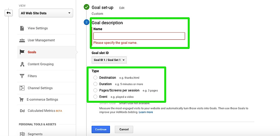 How to Set Up Goals and Funnels with Google Analytics