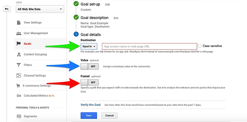 How to Set Up Goals and Funnels with Google Analytics