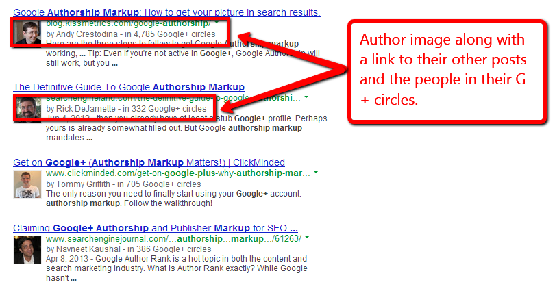 Google+ Authorship