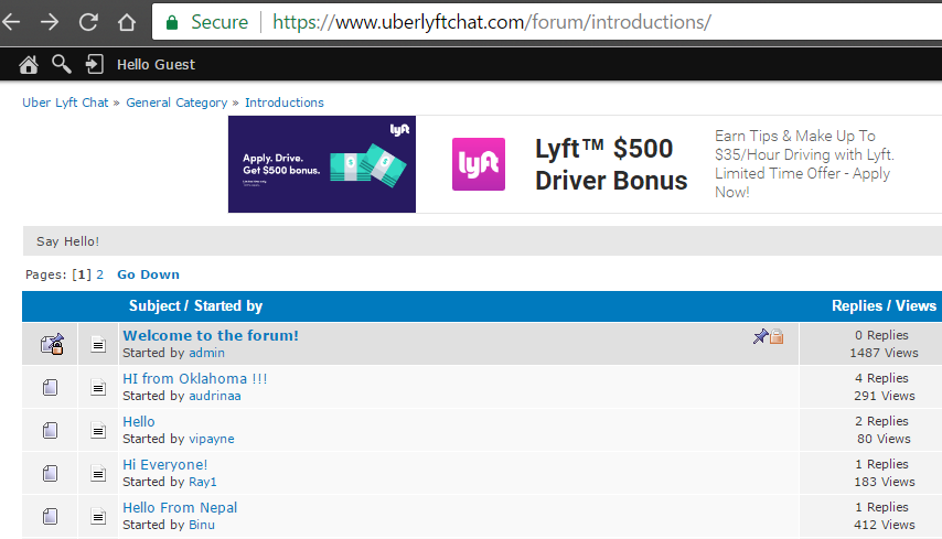 Lyft 22 low quality forum links