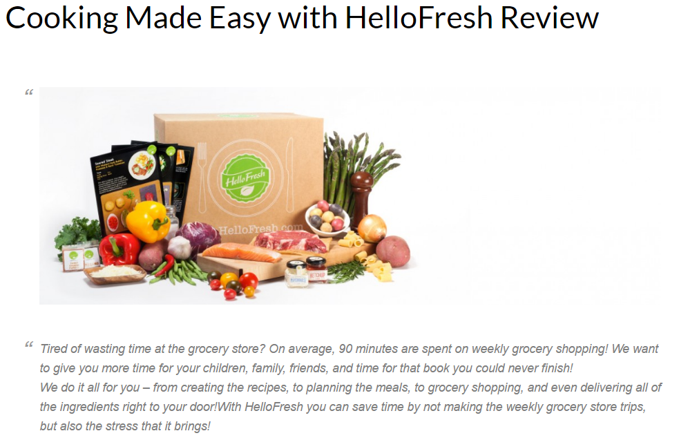 7 HelloFresh Mommy Blogger Link