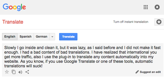 Google Translate