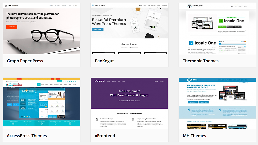 WordPress themes