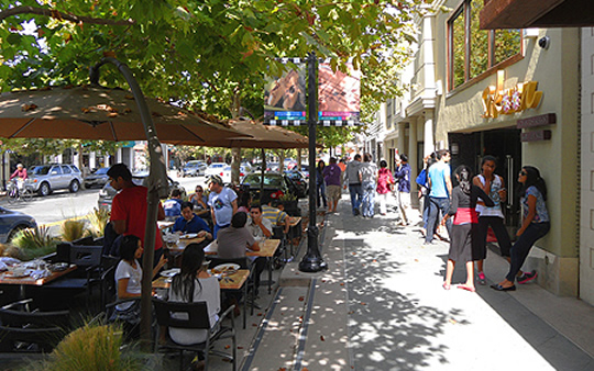 Castro Street in Mountain View, San Francisco
