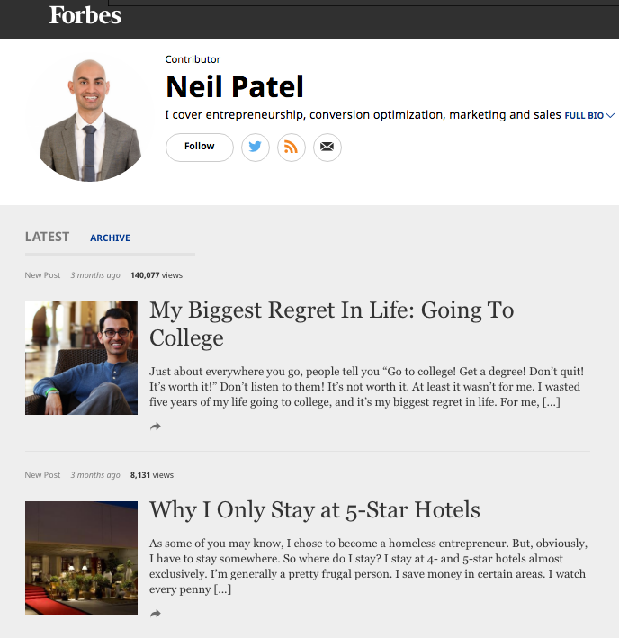 Neil Patel Forbes