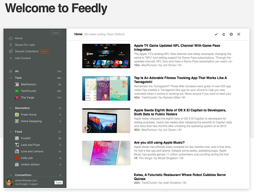 Feedly