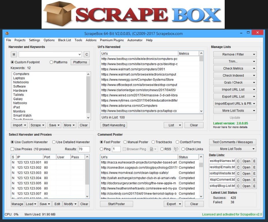 ScrapeBox