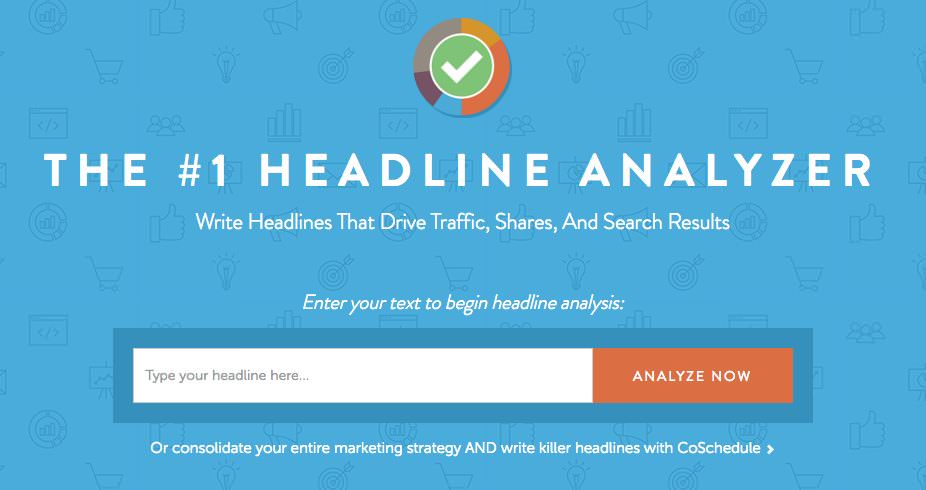 CoSchedule Headline Analyzer