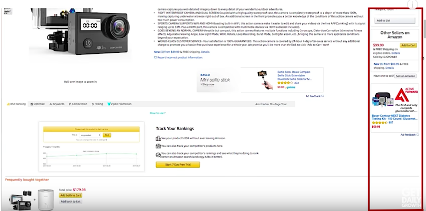 Amazon Display Product Placement Ads