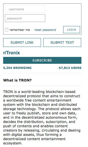 What is Tron?