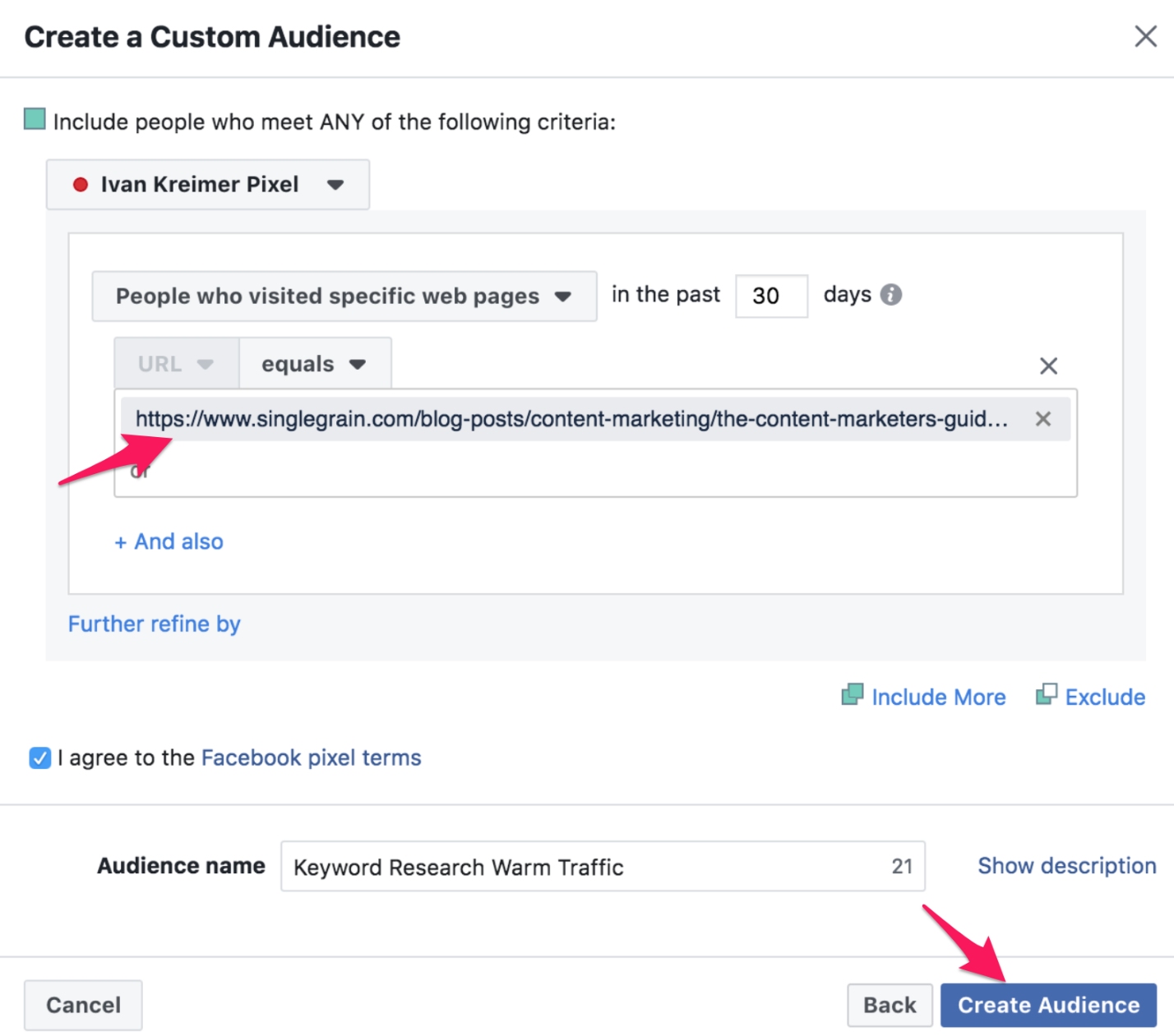 28 facebook custom audience