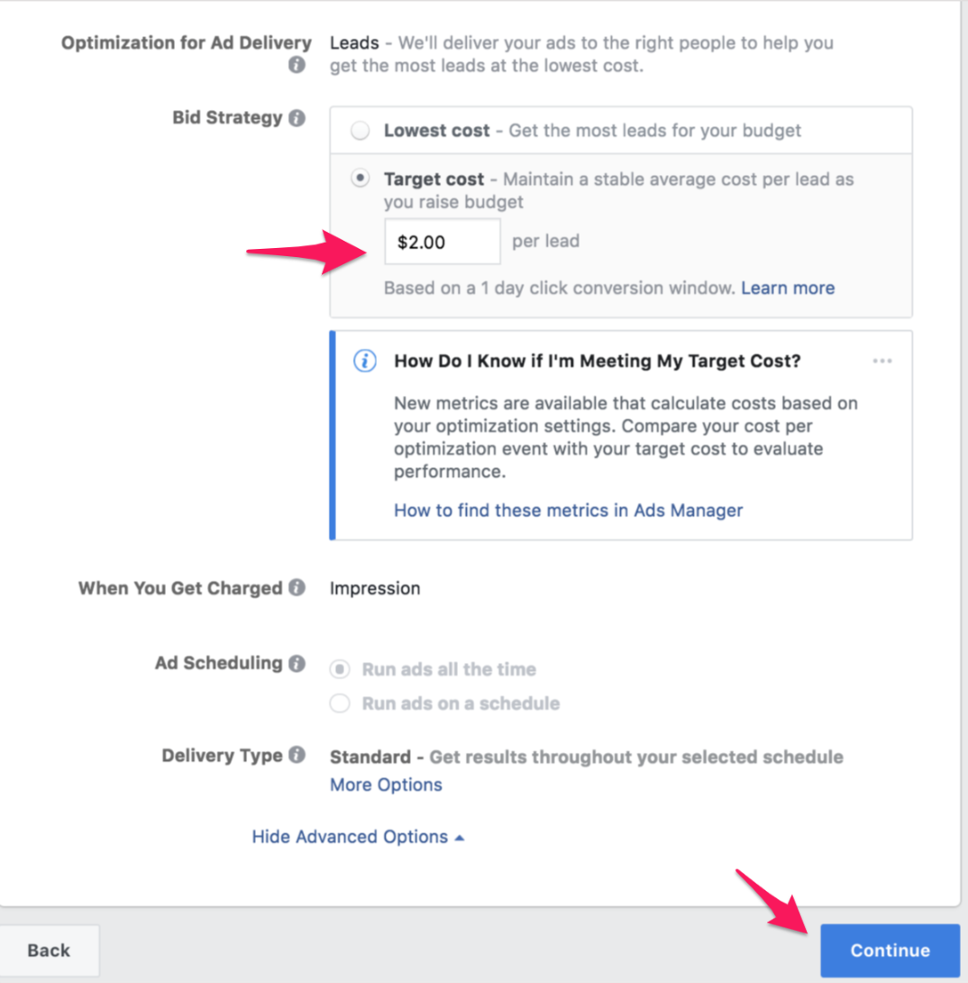 29 facebook lead cost