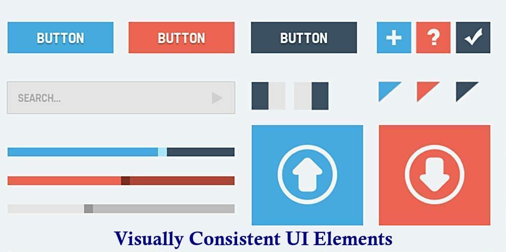 Visually Consistent UI Elements