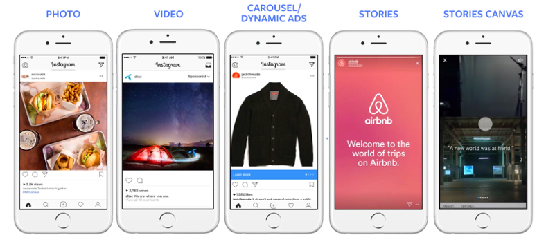 Instagram Ad Types 1