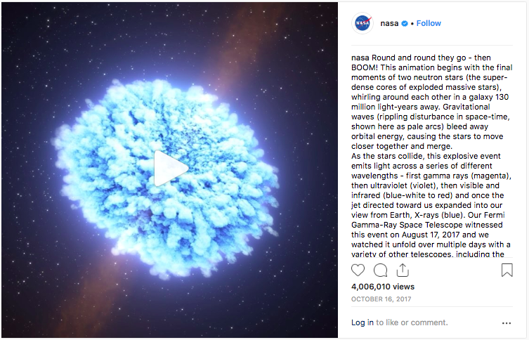 NASA on Instagram