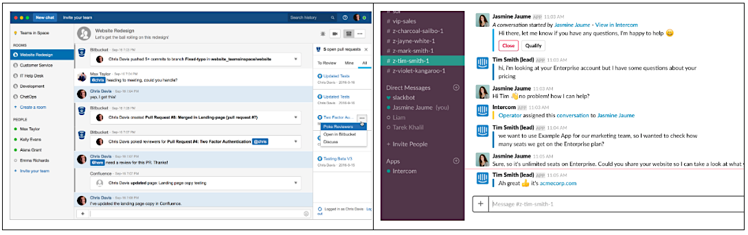 Slack vs HipChat