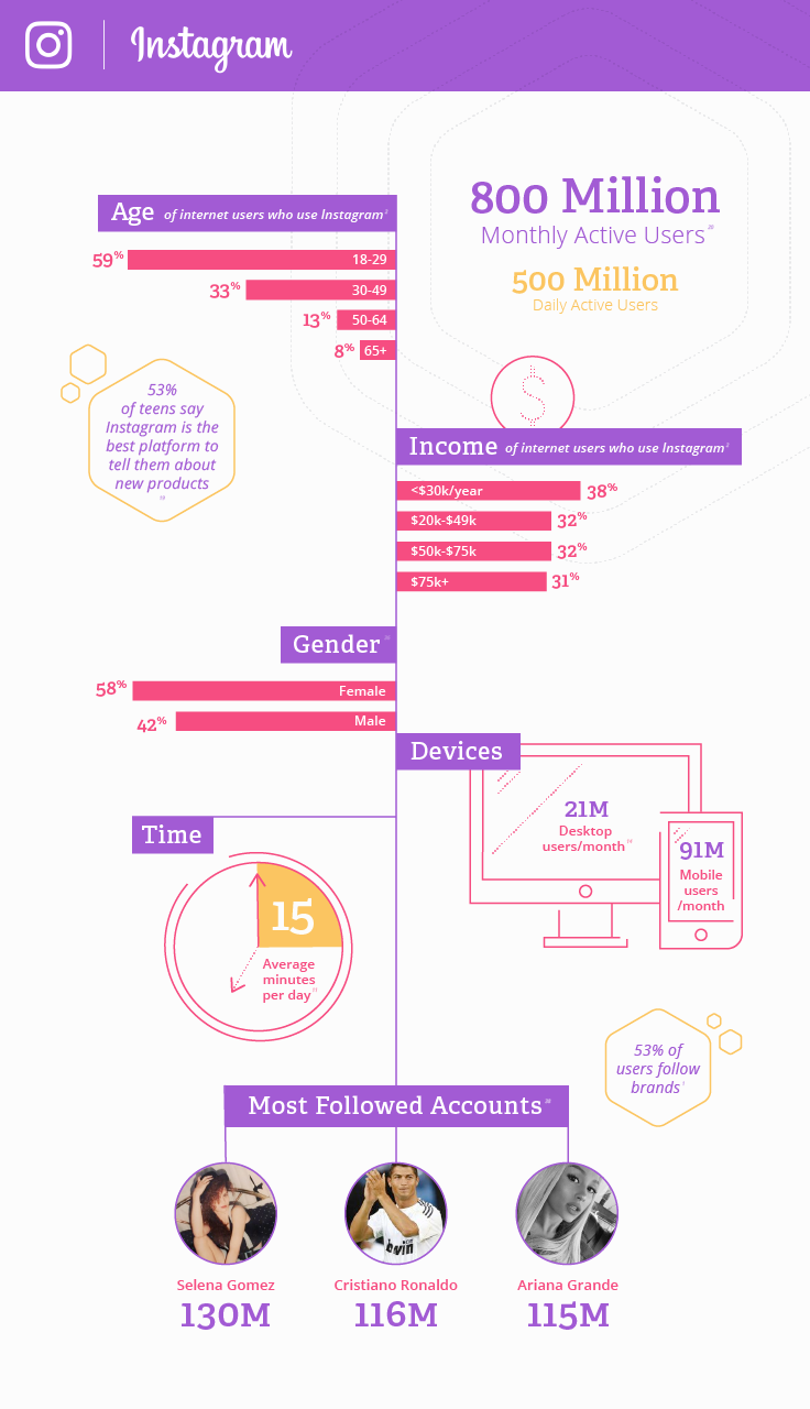 social media demographics instagram