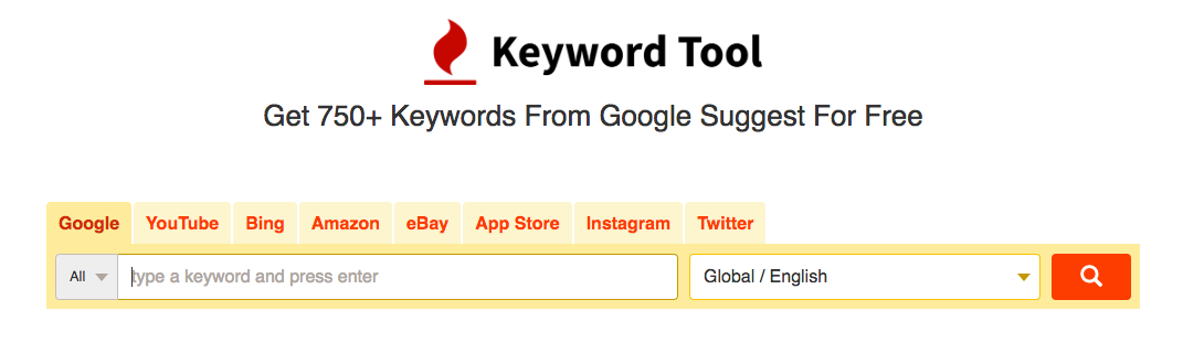 Keyword Tool