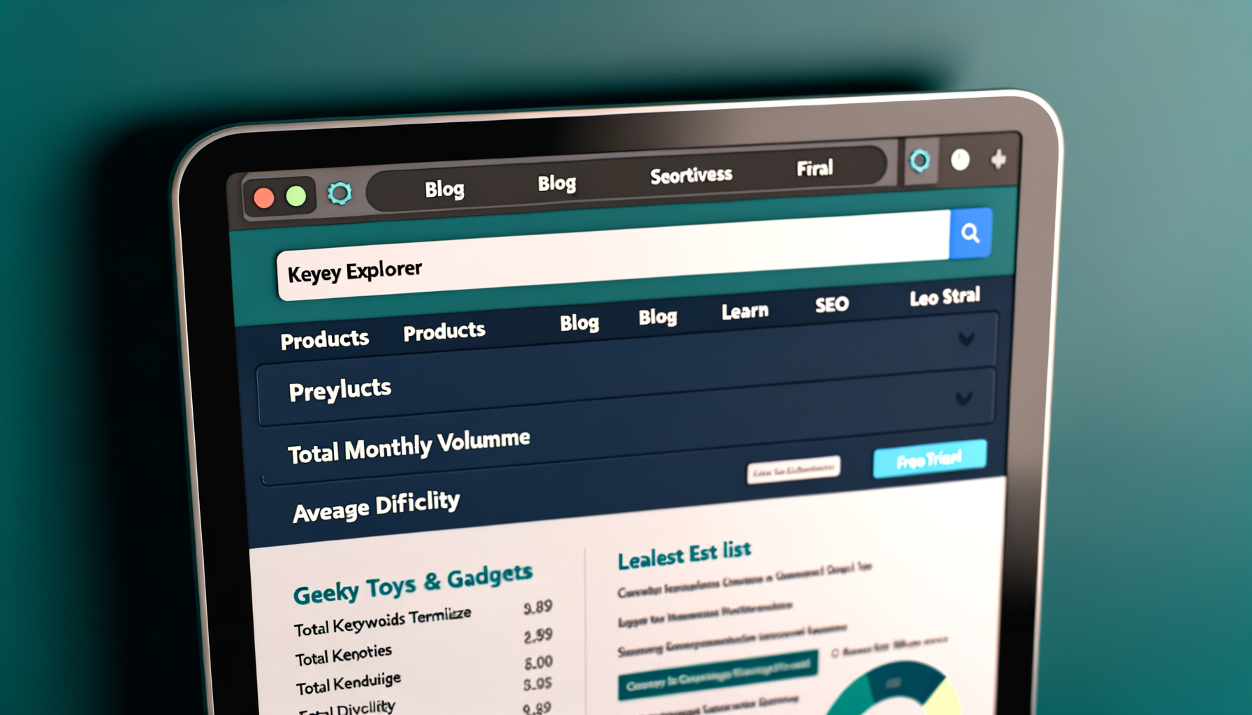 Moz Keyword Explorer