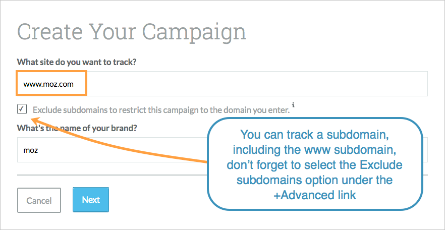 Moz create_subdomain_campaign