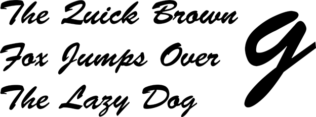 Serif font