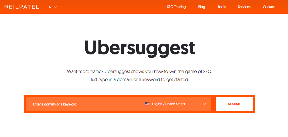 Ubersuggest