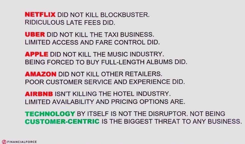 list of reasons why technology did not kill the customer experience