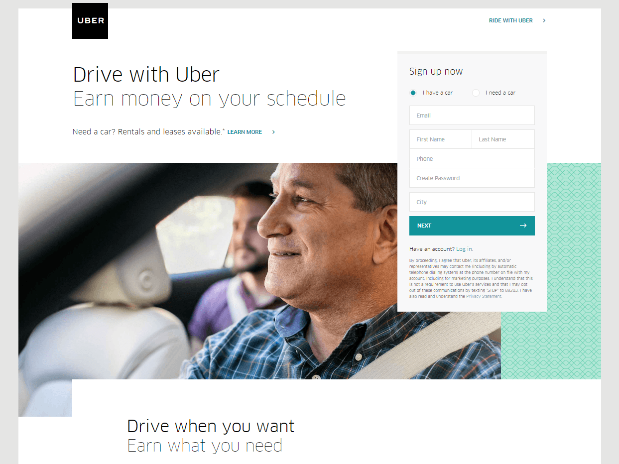 uber-landing-page