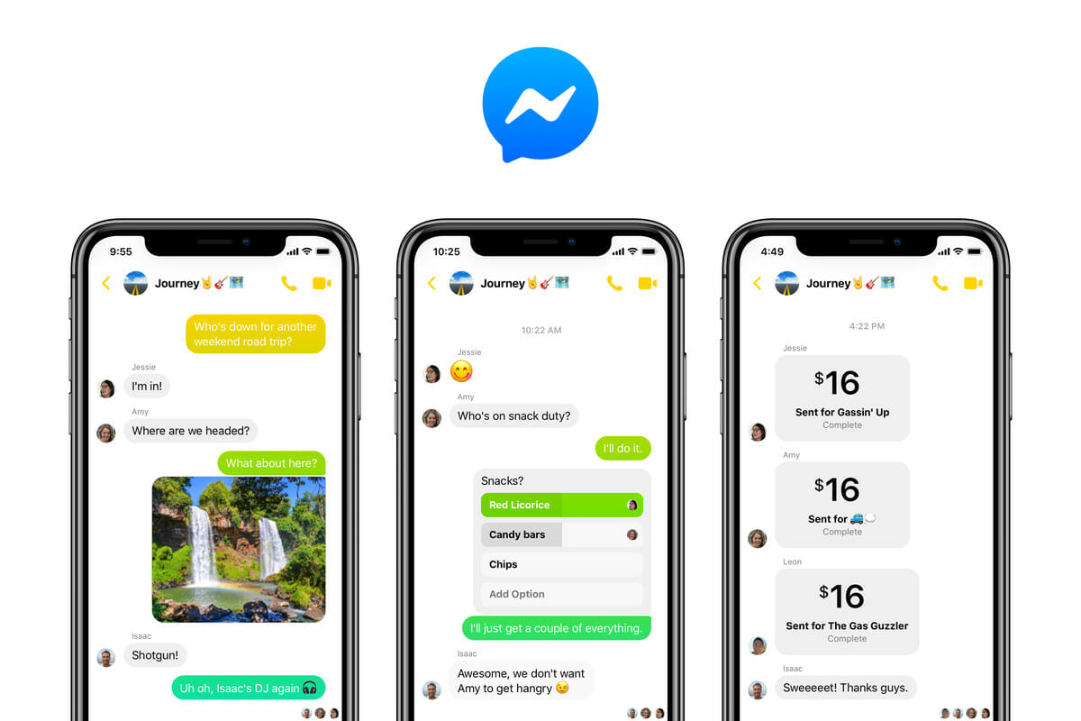 Messenger 4 GroupChat 2 iOS.0