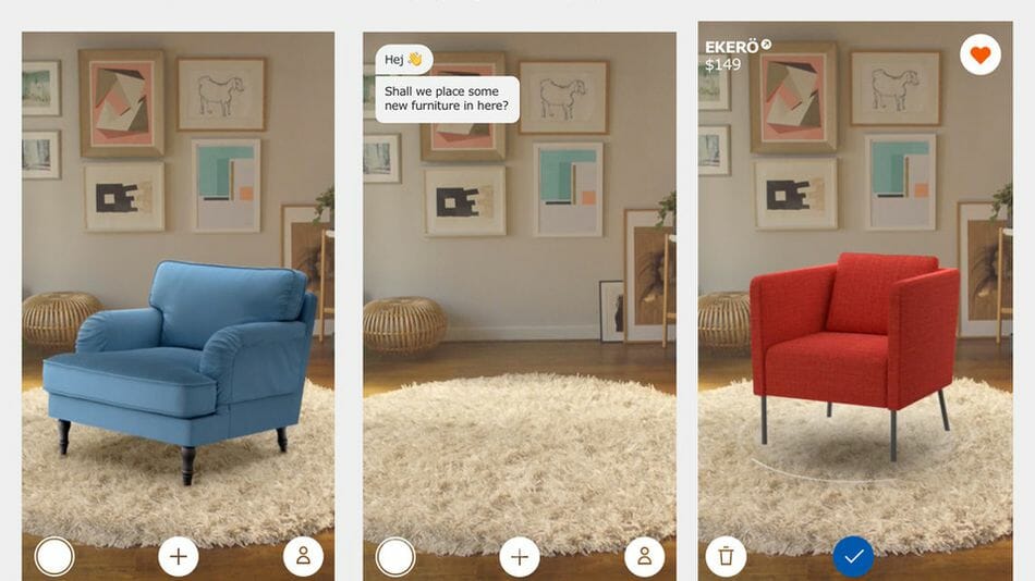 IKEA AR app