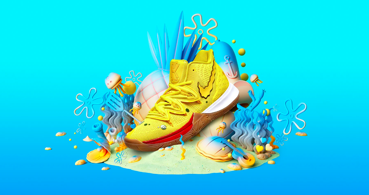 Nike’s Sponge Bob Square Pants Sneakers