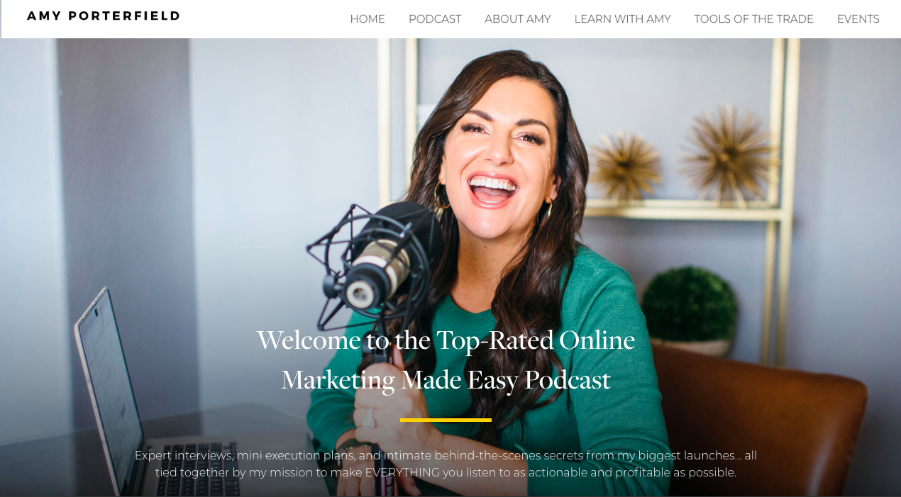 Amy Porterfield podcast