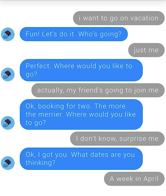 conversational AI dialogue