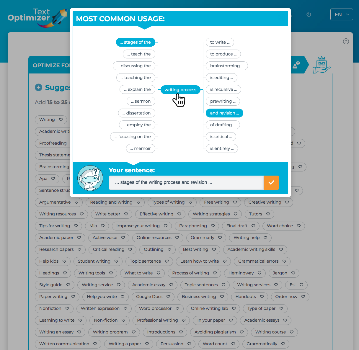 textoptimizer analysis