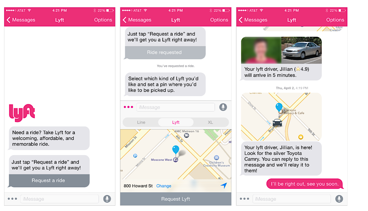 Lyft's chatbot