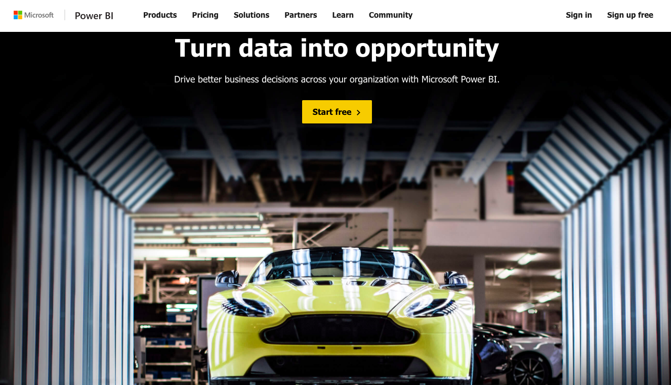 Microsoft's Power BI