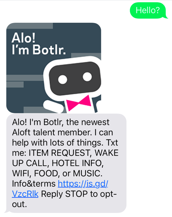 Marriott chatbot