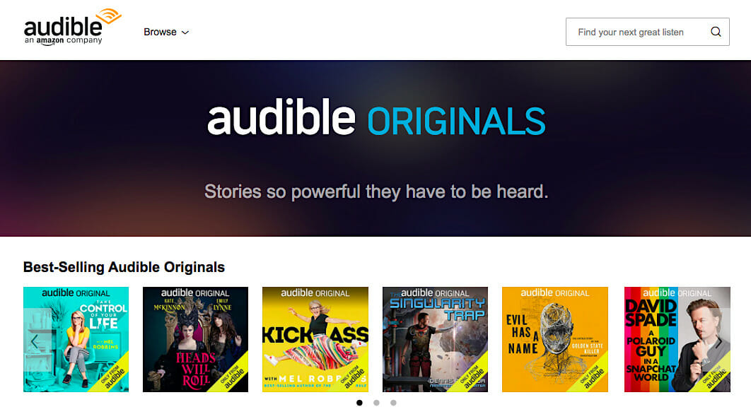 Audible originals