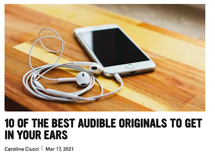 Audible originals