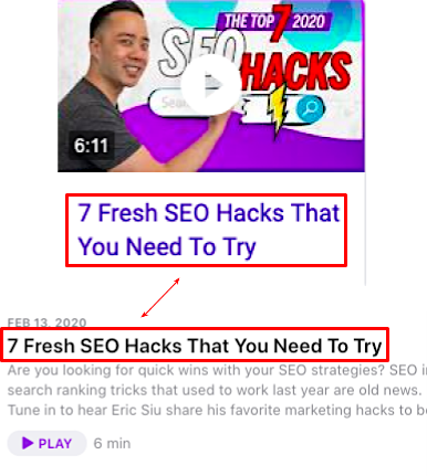 Single Grain 7 SEO hacks