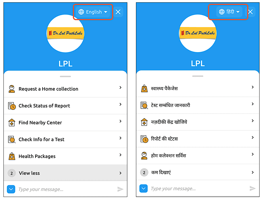 Lal path labs hi-in