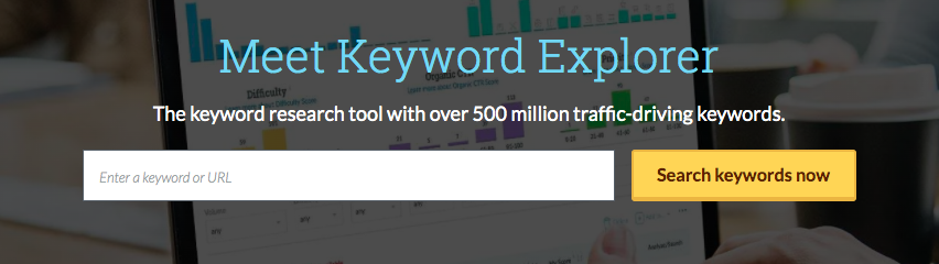 Moz Keyword Explorer