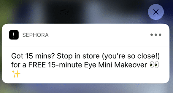 Triggered-mobile-messages-Sephora