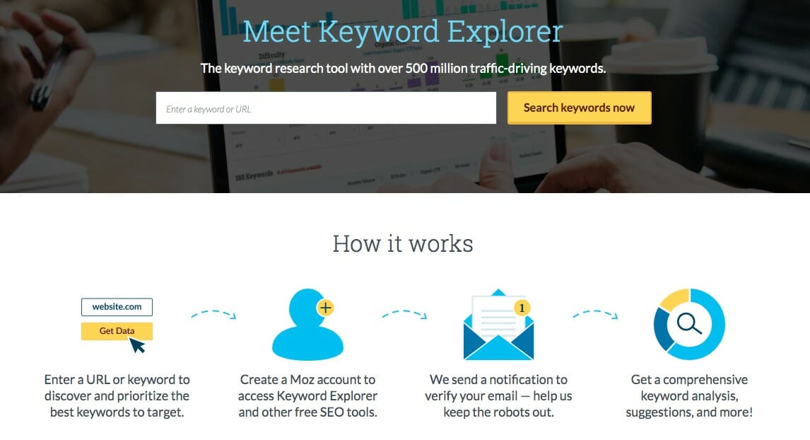 Moz Keyword Explorer