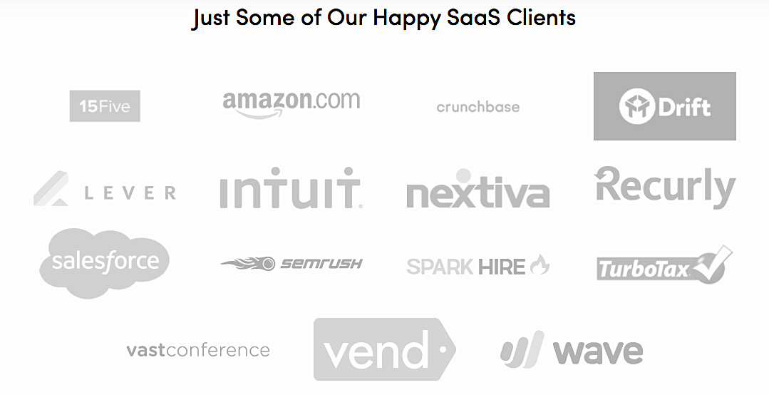 Single Grain SaaS clients