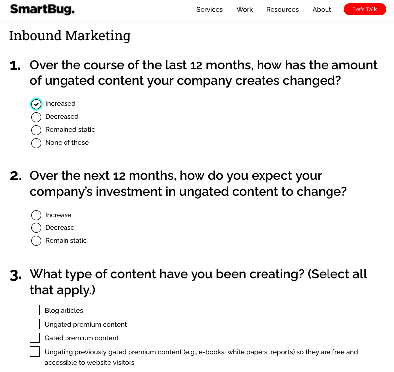 SmartBug assessment