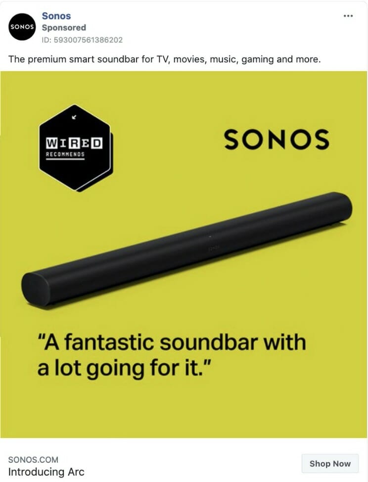 Sonos Ad