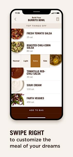 Chipotle app