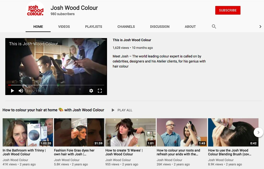 Josh Wood Colour