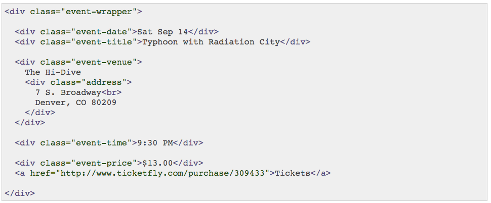 schema markup